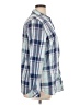Talbots 100% Cotton Plaid Blue Long Sleeve Button-Down Shirt Size XL - photo 4