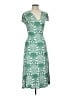 Boden Paisley Green Cocktail Dress Size 10R - photo 1
