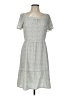 Monteau Paisley Blue Casual Dress Size L - photo 1