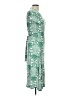 Boden Paisley Green Cocktail Dress Size 10R - photo 4