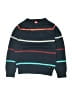 Quiksilver 100% Cotton Stripes Blue Pullover Sweater Size 6 - photo 1