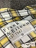 Frank & Eileen 100% Cotton Plaid Yellow Long Sleeve Button-Down Shirt Size M - photo 7