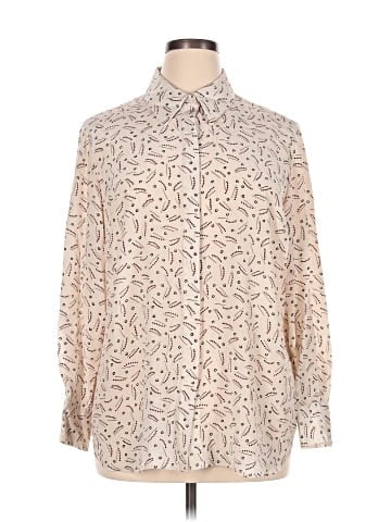 Lafayette 148 New York Long Sleeve Blouse (view 1)