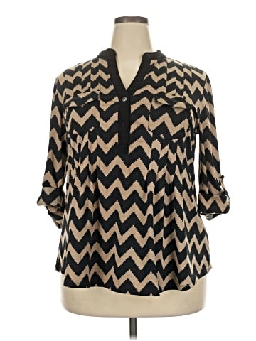 New Directions 3/4 Sleeve Blouse (view 1)