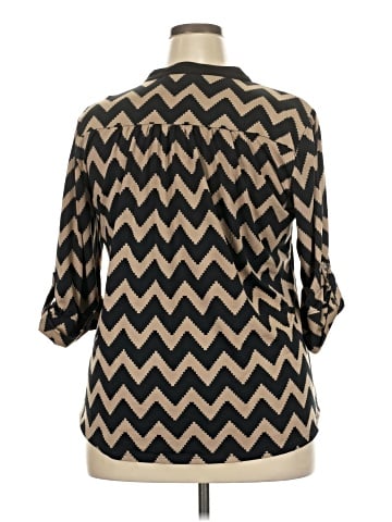 New Directions 3/4 Sleeve Blouse (view 2)