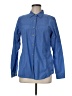 ExOfficio Blue Long Sleeve Blouse Size M - photo 1