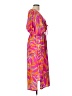 Fab'rik 100% Polyester Tropical Pink Cocktail Dress Size L - photo 4