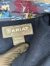 Ariat 100% Polyester Print Blue Track Jacket Size 10 - photo 3