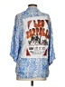 LoveRiche 100% Rayon Blue 3/4 Sleeve Blouse Size S - photo 2