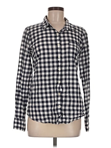 J.Crew Factory Store Long Sleeve Button-Down Shirt (view 1)
