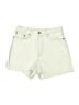 Rag & Bone Solid Ivory Denim Shorts Size 26 waist - photo 1