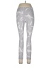 Lululemon Athletica Graphic Silver Leggings Size 10 - photo 1