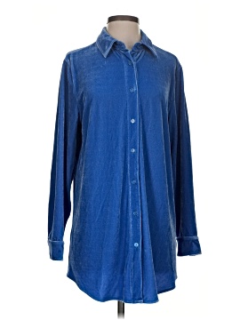 Soft Surroundings Long Sleeve Button Down Shirt