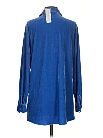 Soft Surroundings Long Sleeve Button-Down Shirt (view 2)