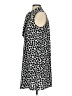 CeCe 100% Polyester Animal Print Black Casual Dress Size 2 - photo 5