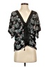 Daytrip Black Short Sleeve Blouse Size S - photo 1