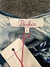 Parker 100% Polyester Blue Cocktail Dress Size L - photo 7
