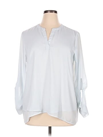 Simply Vera Vera Wang 3/4 Sleeve Blouse (view 1)