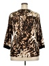 Kim Rogers Brown 3/4 Sleeve T-Shirt Size 2X - photo 2