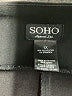 SOHO Apparel Ltd Solid Black Casual Pants Size 1X - photo 4