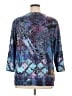 North Style Blue 3/4 Sleeve Top Size 1X - photo 2
