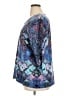 North Style Blue 3/4 Sleeve Top Size 1X - photo 5