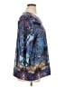 North Style Blue 3/4 Sleeve Top Size 1X - photo 4