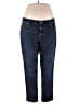 Talbots Solid Blue Jeans Size 16 - photo 1