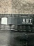 Kut from the Kloth Chevron-herringbone Black Jeans Size 4 - photo 7