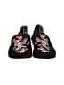Johnny Was Paisley Black Flats Size 6 - photo 2
