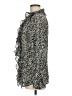 Chico's Design Silver Long Sleeve Blouse Size Med (1) - photo 5