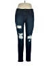 Just Black Hearts Blue Jeans Size 32 waist - photo 1