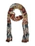 Chico's 100% Silk Teal Brown Silk Scarf One size - photo 1