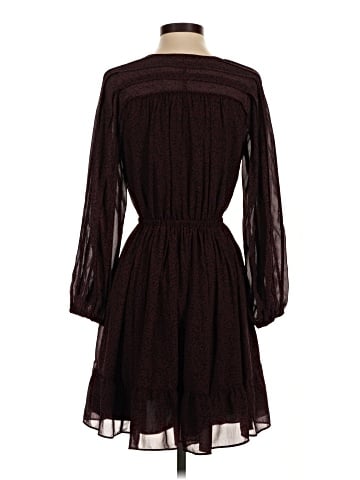 Madewell (Re)sourced Georgette Faux-Wrap Mini Dress (view 2)