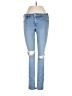Hollister Hearts Blue Jeans Size 3L - photo 1