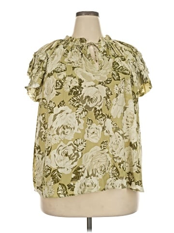 Philosophy Republic Clothing Short Sleeve Blouse (view 1)
