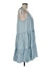 CeCe 100% Lyocell Blue Casual Dress Size M - photo 4