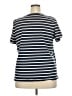 Pact 100% Cotton Stripes Blue Short Sleeve T-Shirt Size XXL - photo 2