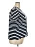 Pact 100% Cotton Stripes Blue Short Sleeve T-Shirt Size XXL - photo 4
