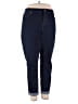 MICHAEL Michael Kors Solid Blue Jeggings Size 18 - photo 1