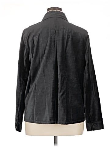 CAbi Long Sleeve Button-Down Shirt (view 2)