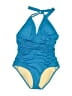 J.Crew Color Block Blue One Piece Swimsuit Size 10 - photo 1