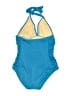 J.Crew Color Block Blue One Piece Swimsuit Size 10 - photo 2
