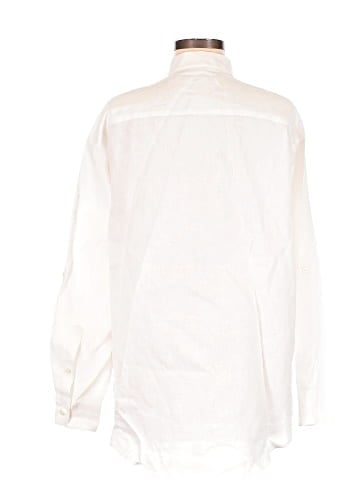 Lauren by Ralph Lauren 3/4 Sleeve Button-Down Shirt (view 2)