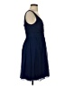 J.Crew 100% Silk Solid Blue Cocktail Dress Size 4 - photo 4