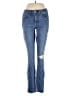 Gap Hearts Blue Jeans Size 28L - photo 1
