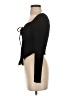 Gaze Black Long Sleeve Top Size XS - photo 5