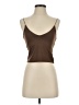 Gaze Brown Tank Top Size S - photo 1