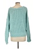 SO 100% Polyester Teal Pullover Sweater Size L - photo 2