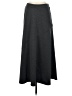 Roz & Ali Solid Gray Casual Skirt Size S - photo 1